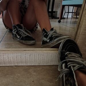 Vans High-Top Sneakers - Black